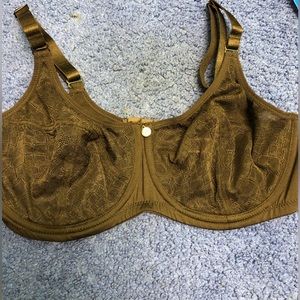 NWOT Parfait black lace bra.  Size 38DD